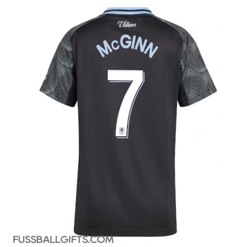 Aston Villa John McGinn #7 Fußballbekleidung Auswärtstrikot Damen 2025-26 Kurzarm